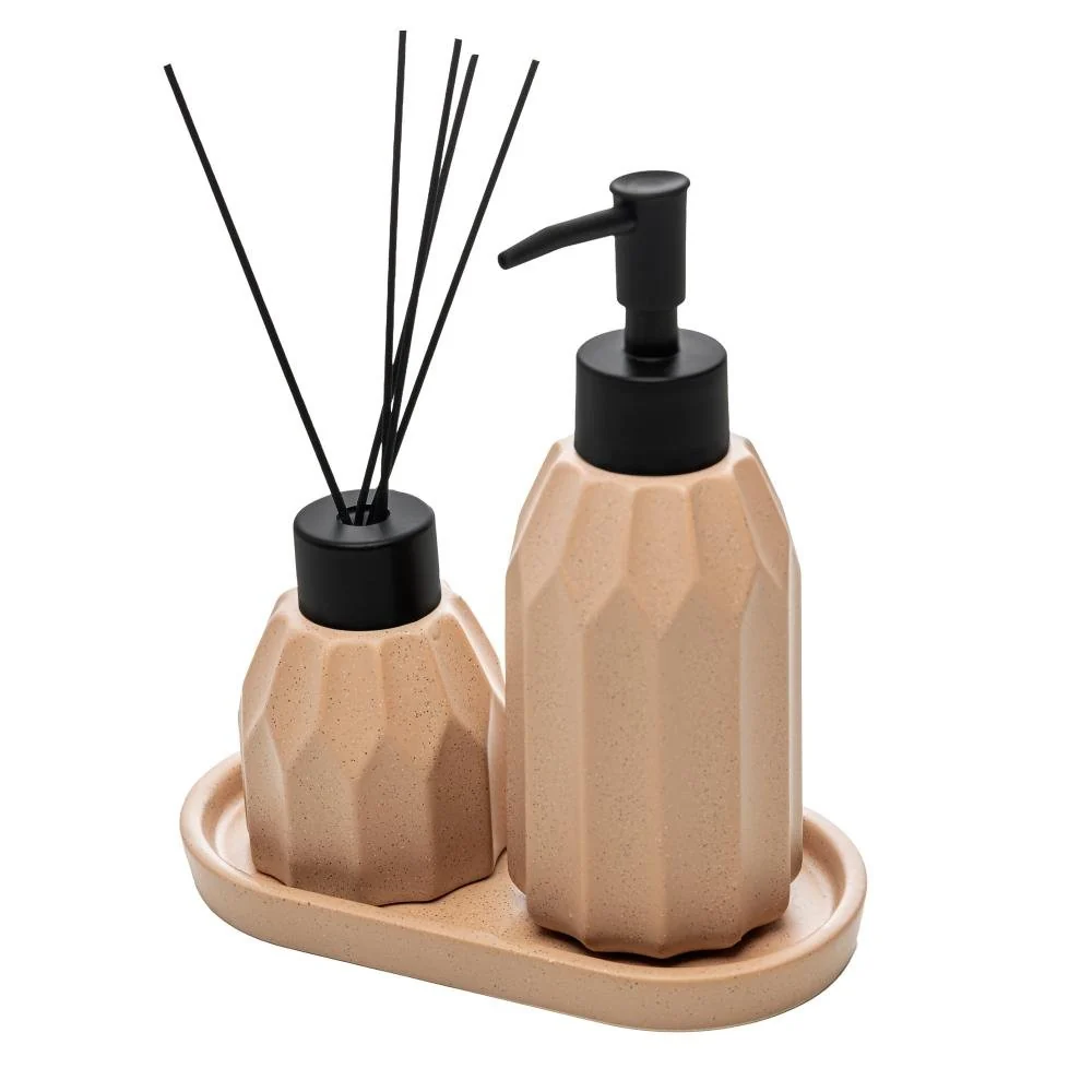 3 Peças Banheiro Wolff Aromatta Terracota Cerâmica