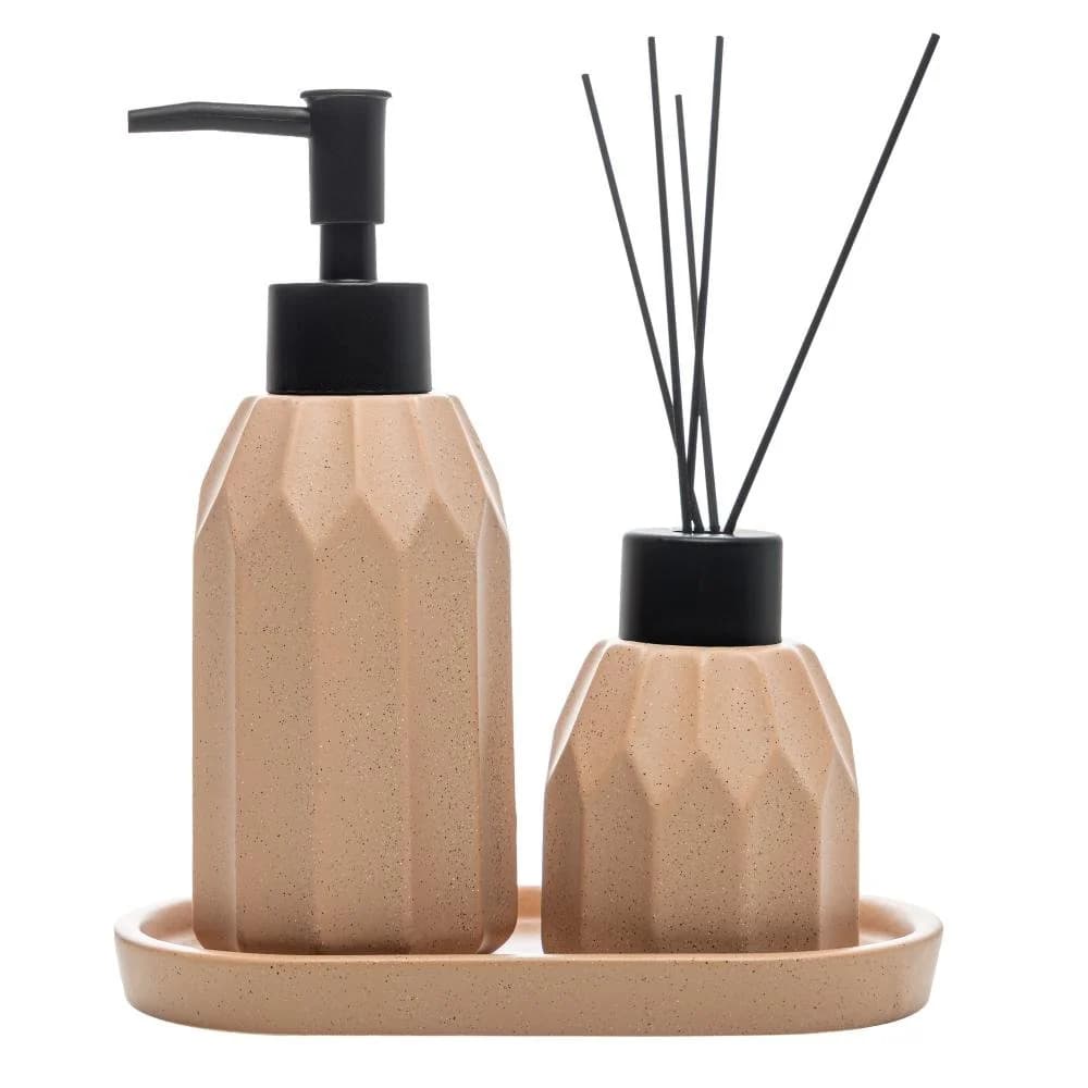 3 Peças Banheiro Wolff Aromatta Terracota Cerâmica Terracota · 3 peças — foto 2 de 4