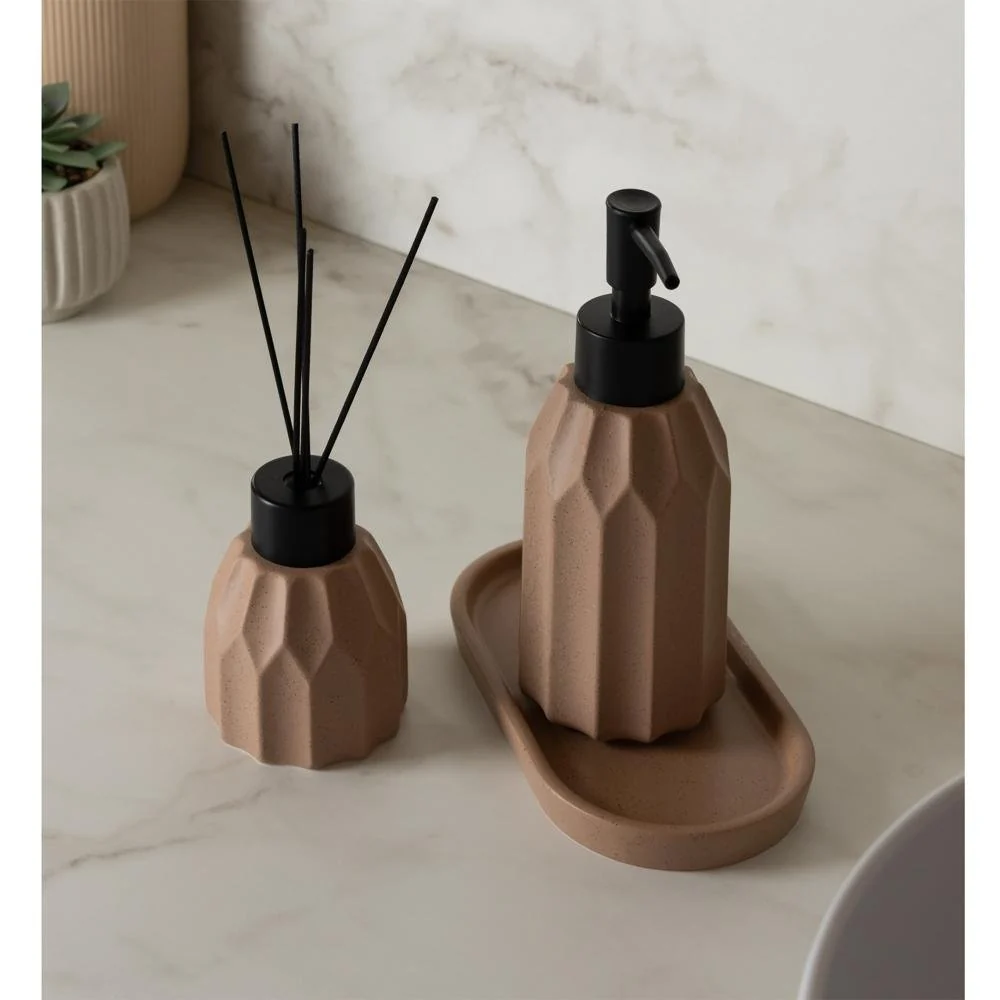 3 Peças Banheiro Wolff Aromatta Terracota Cerâmica Terracota · 3 peças — foto 4 de 4