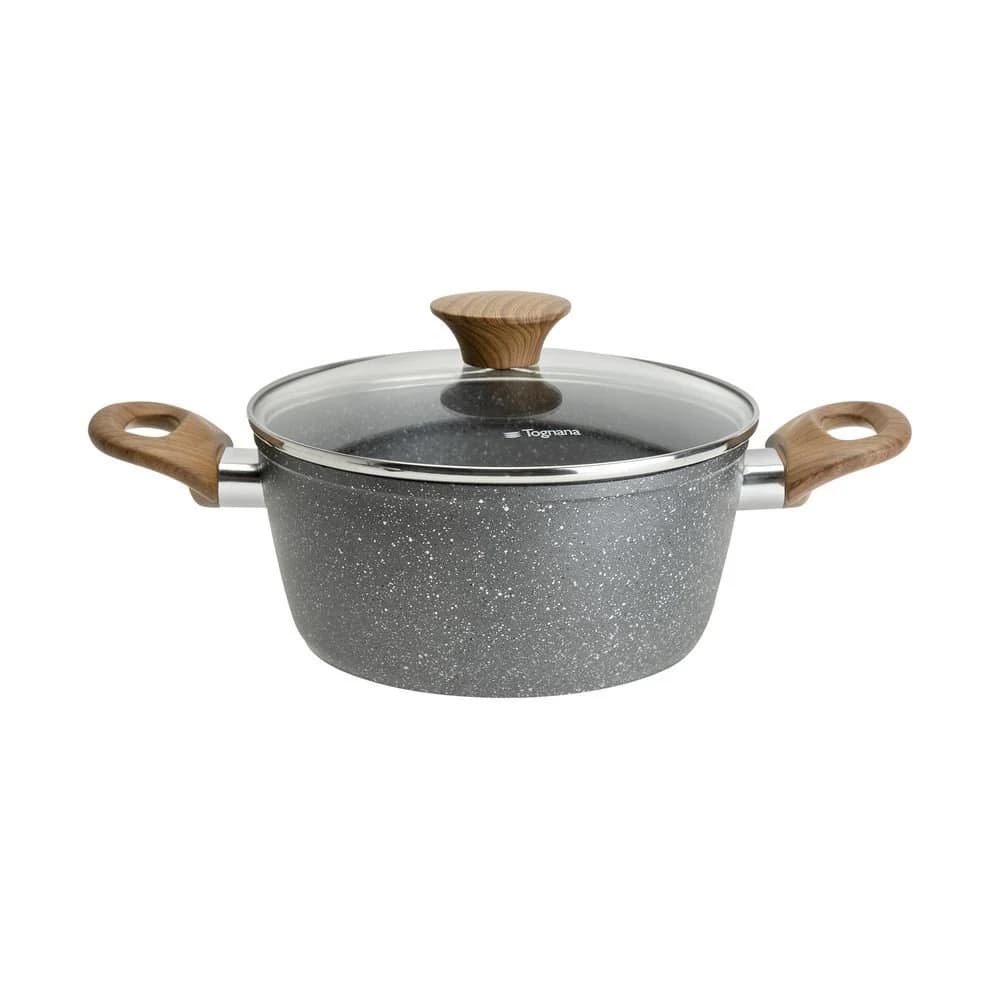 Caçarola com Tampa Tognana Stone & Wood 20 cm