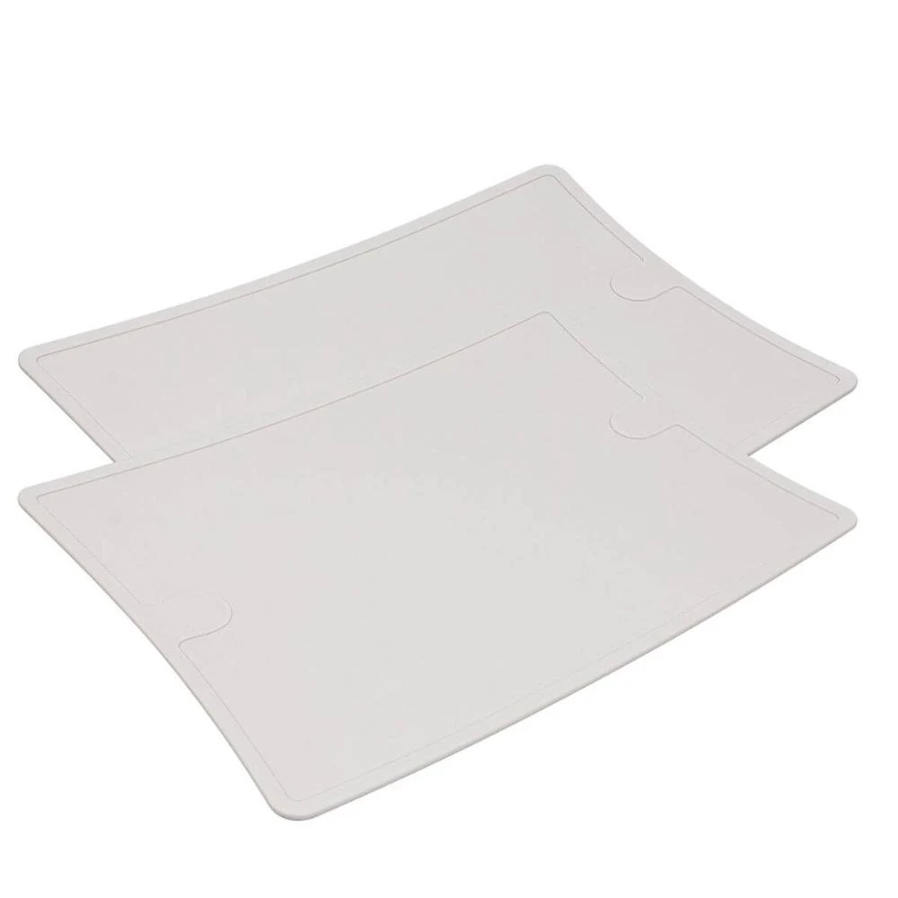 Conjunto 2 Tábuas de Corte Dupla Jogo Americano Flex 2 em 1