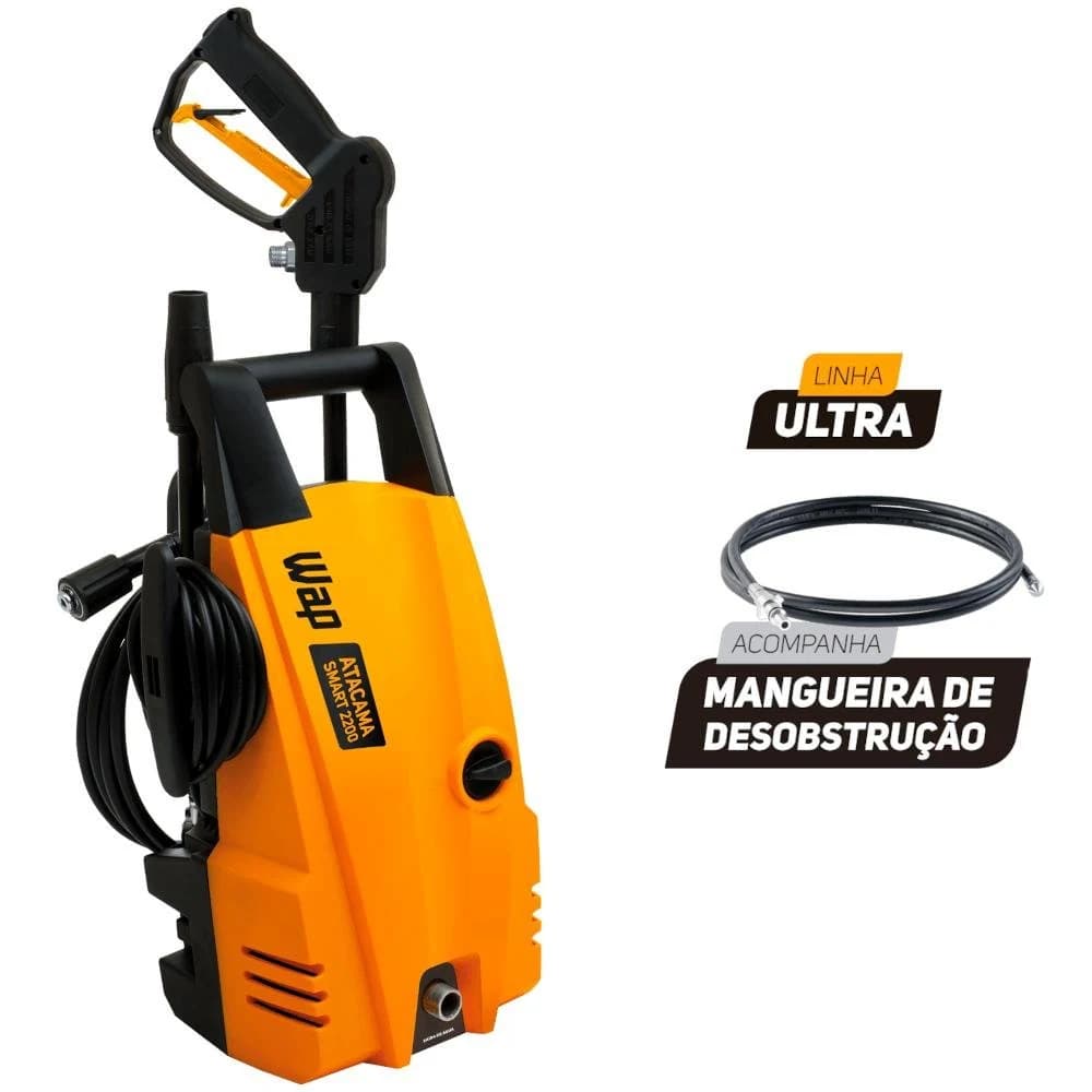 Desobstruidora de Alta Pressão 1400W 1500PSI WAP Atacama Smart Ultra 2200
