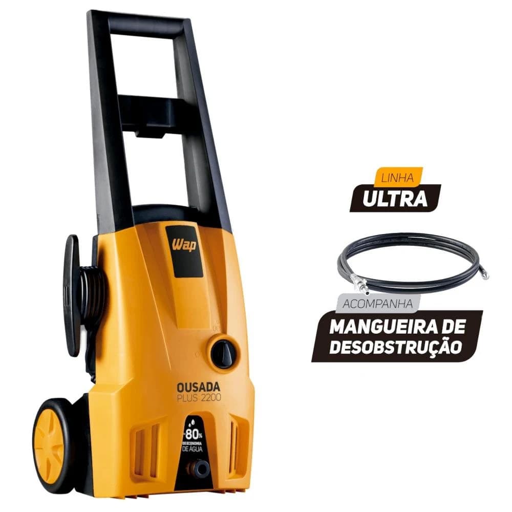 Desobstruidora de Alta Pressão 1500W 1750PSI WAP Ousada Plus Ultra 2200