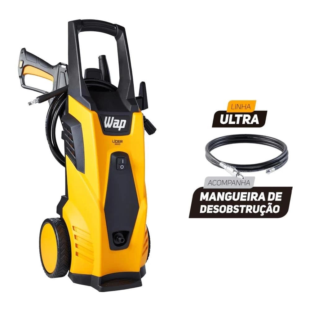 Desobstruidora de Alta Pressão 1750W 1800PSI WAP Líder Ultra 2200