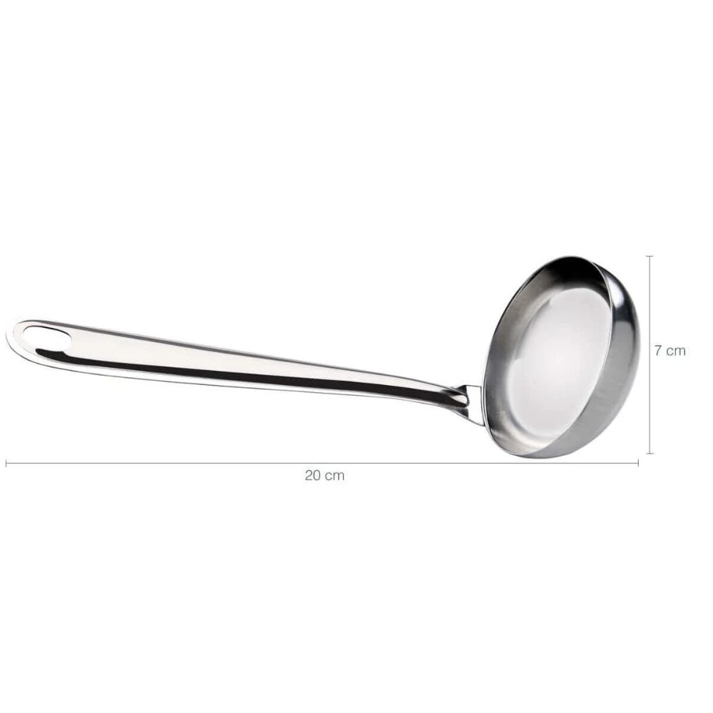 Jogo De 5 Talheres Para Servir Conjunto Utensílios Cozinha Taumer Inox Padrão — foto 3 de 8