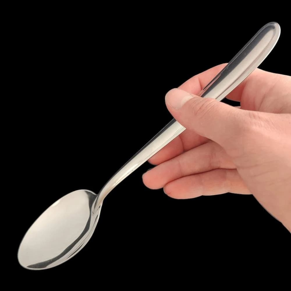 Jogo De 5 Talheres Para Servir Conjunto Utensílios Cozinha Taumer Inox Padrão — foto 5 de 8
