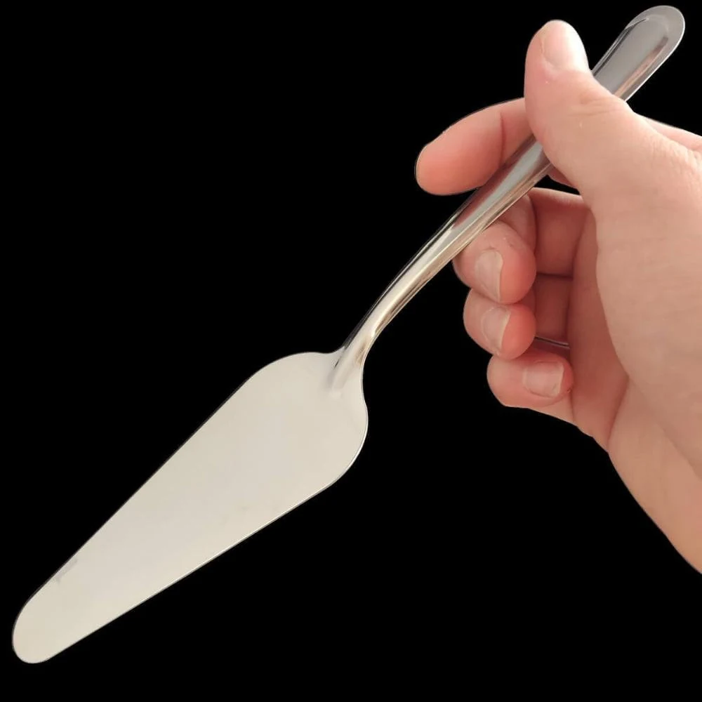 Jogo De 5 Talheres Para Servir Conjunto Utensílios Cozinha Taumer Inox Padrão — foto 6 de 8