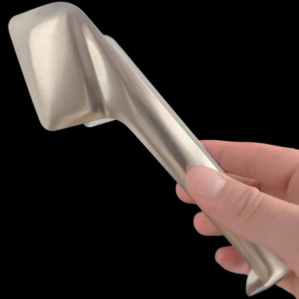 Jogo De 5 Talheres Para Servir Conjunto Utensílios Cozinha Taumer Inox Padrão — foto 7 de 8