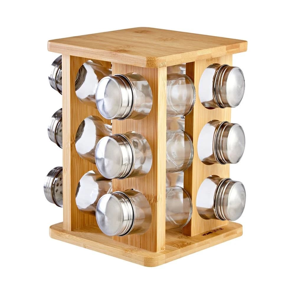 Jogo de Porta Condimentos Home Style Bambus