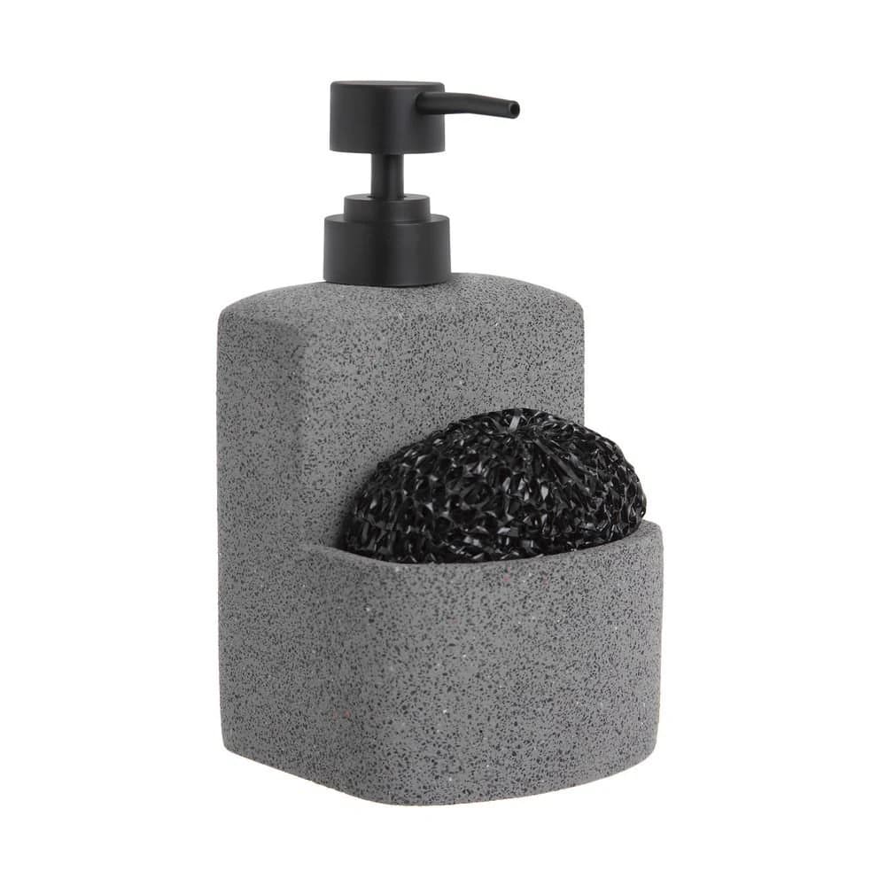 Jogo de Porta Detergente e Esponja Home Style Grain
