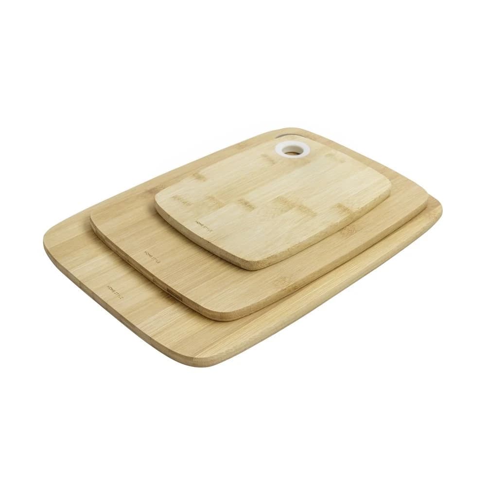 Jogo de Tábuas de Corte Home Style Bambus Ring Sofia