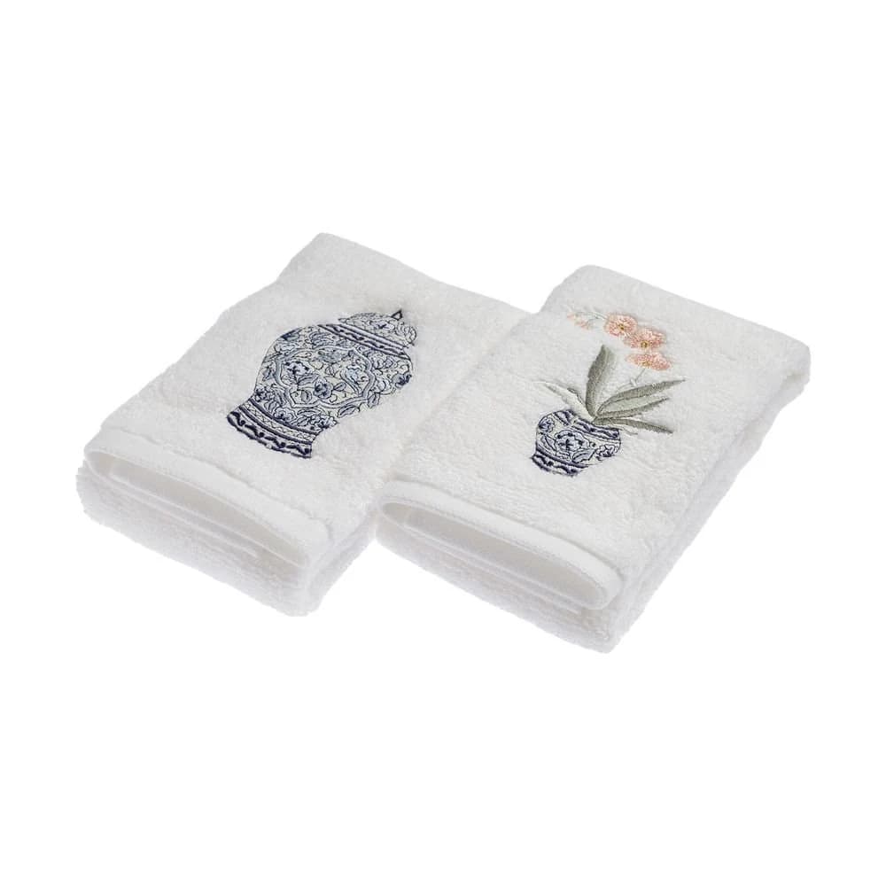 Jogo de Toalha para Lavabo Home Style by Trussardi Orlea