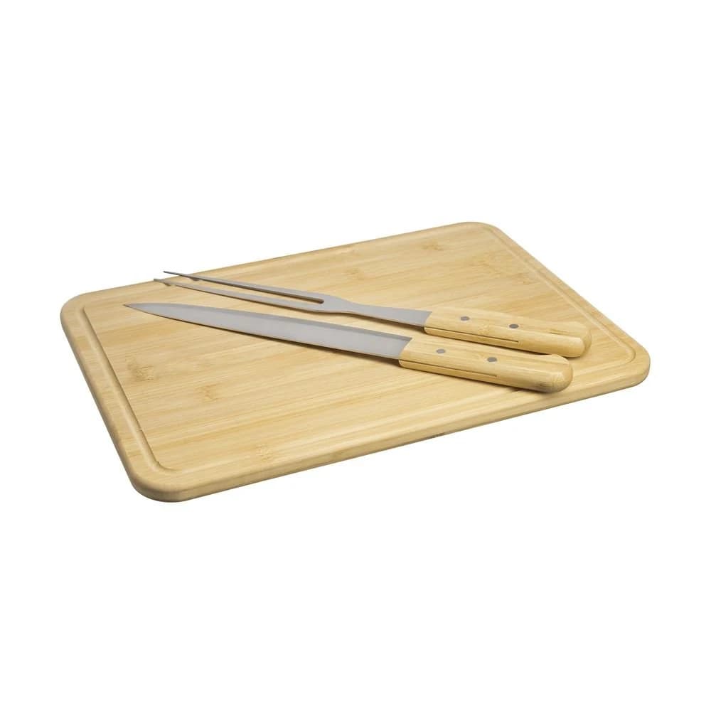 Jogo para Churrasco com Tábua Home Style Bambus Chop