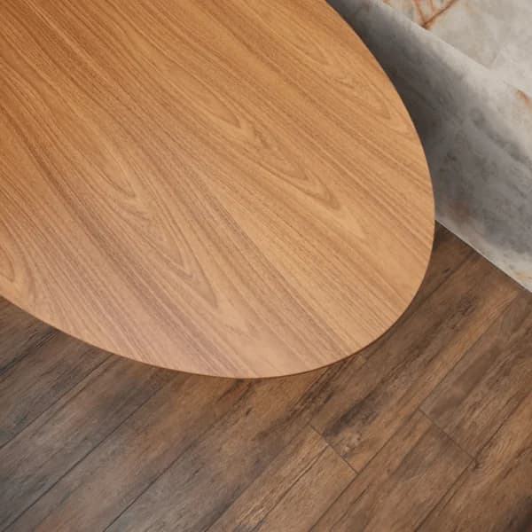 Mesa de Jantar Cone Oval 120x80 cm Tampo Freijó Base Freijó Freijó — foto 3 de 6