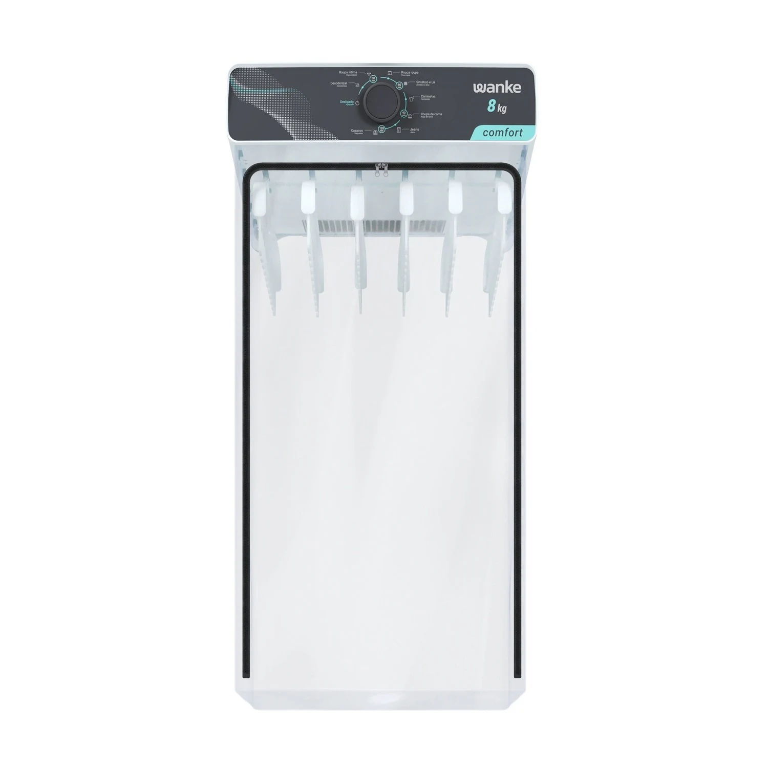 Secadora de Roupas Wanke Comfort  - 8 Kg - Branca