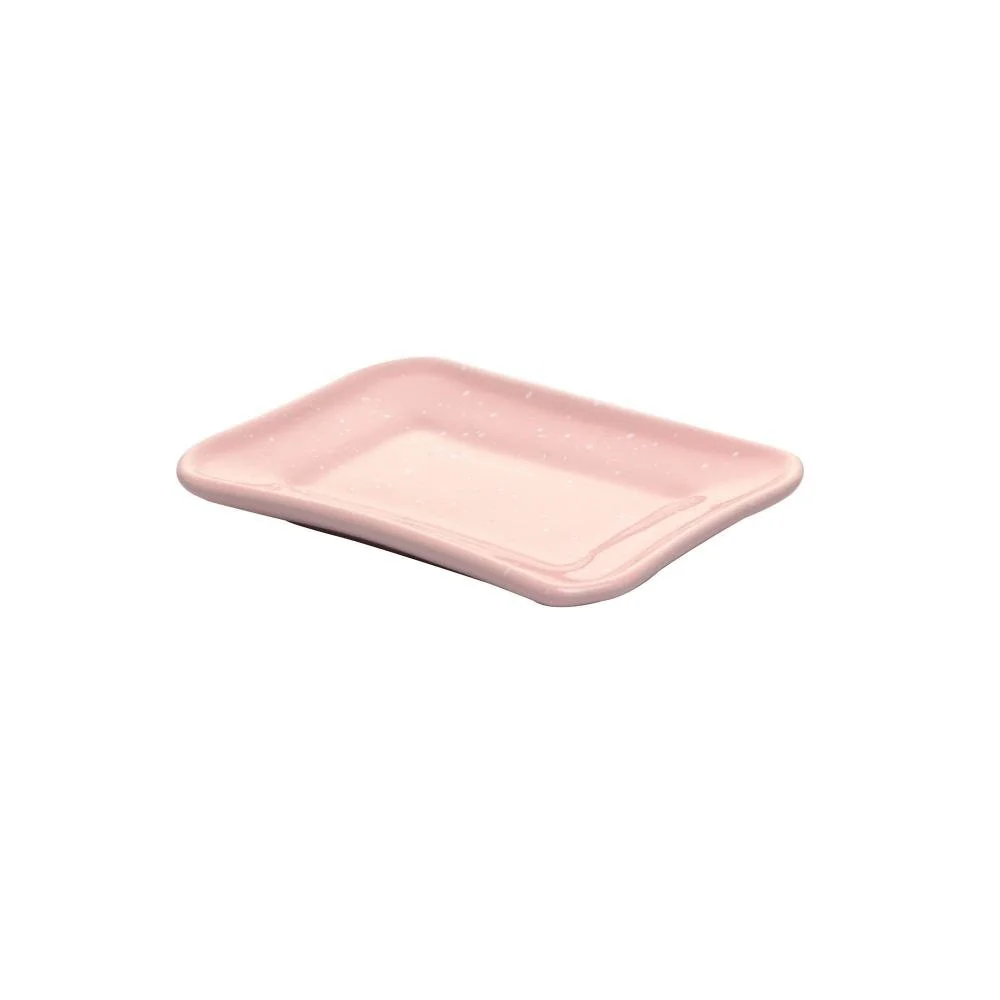 2 Peças para Banheiro Lyor Speck de Cerâmica Rosa Rosa · 2 peças — foto 3 de 3