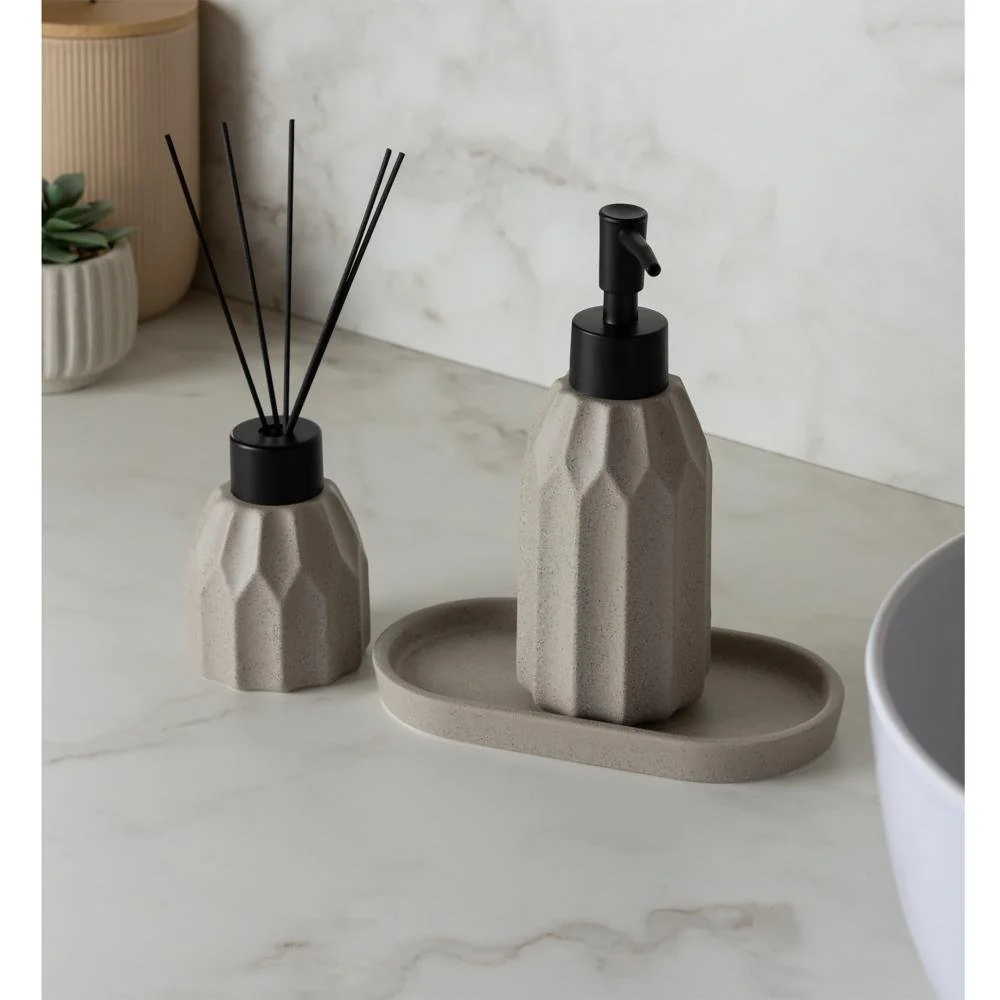 3 Peças para Banheiro Wolff Aromatta Cinza Cerâmica Cinza · 3 peças — foto 3 de 4