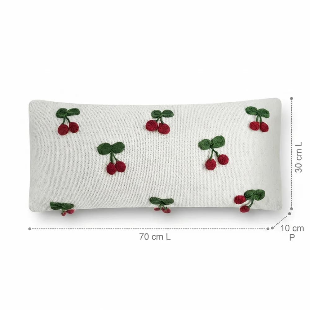 Almofada Home Style Cherry OFF-WHITE — foto 5 de 6