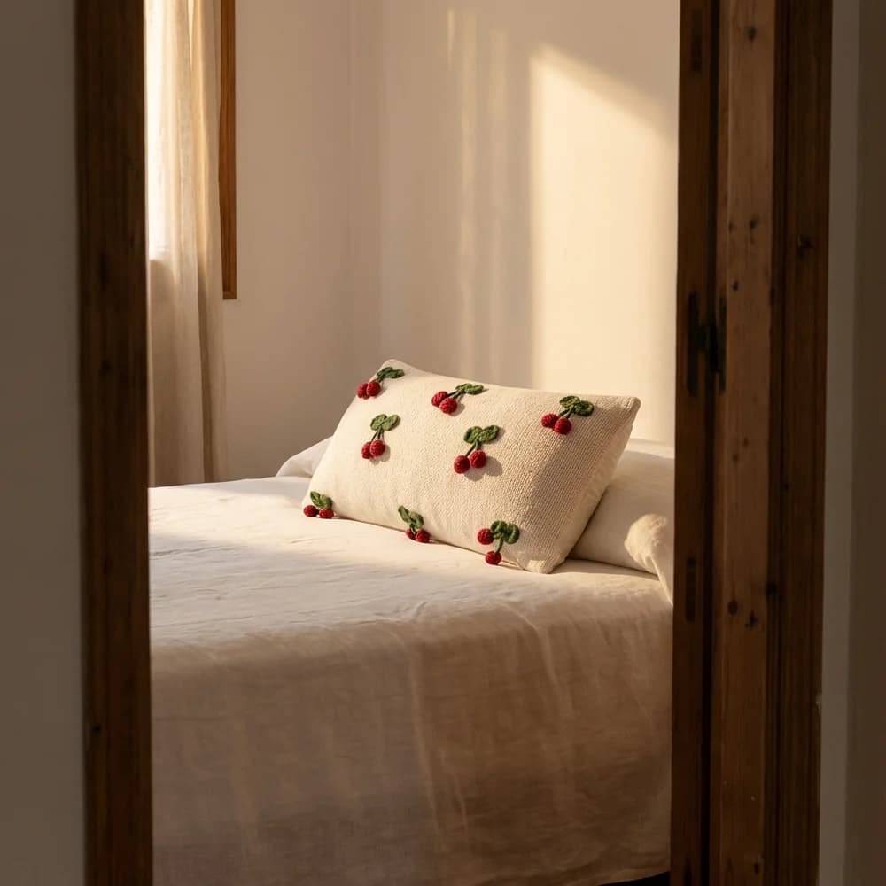 Almofada Home Style Cherry OFF-WHITE — foto 6 de 6