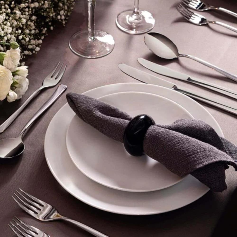 Aparelho de Jantar 18 Peças Tramontina Leonora Porcelana Branca Leve Cupê Mesa Posta Sopa Caldos Doces Branco · 18 peças — foto 2 de 10