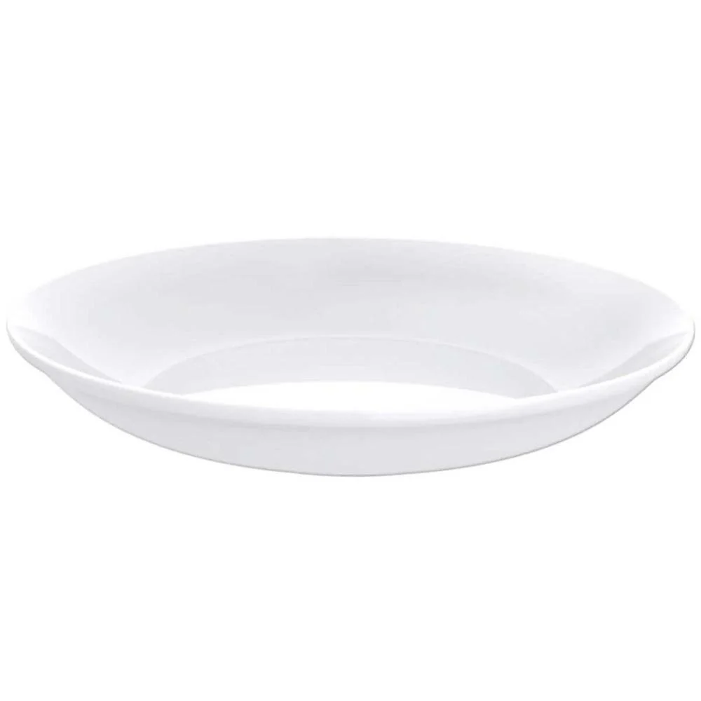 Aparelho de Jantar 18 Peças Tramontina Leonora Porcelana Branca Leve Cupê Mesa Posta Sopa Caldos Doces Branco · 18 peças — foto 4 de 10