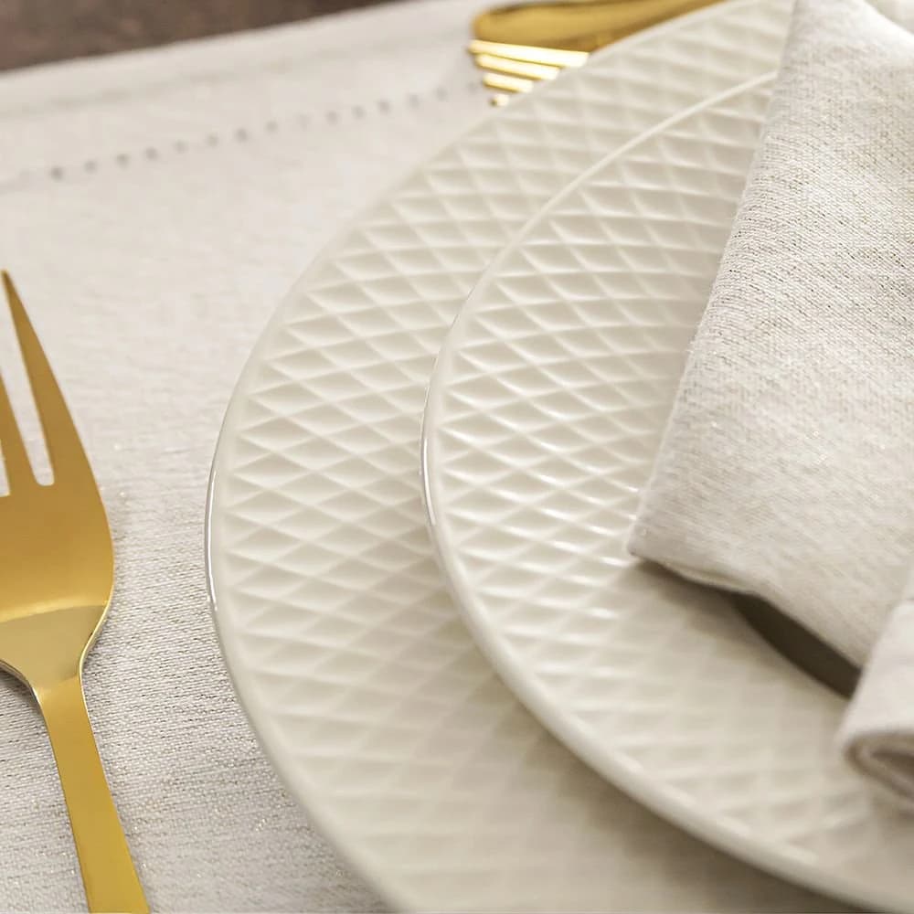 Aparelho de Jantar Home Style Eclat 42 Peças Branco — foto 8 de 11