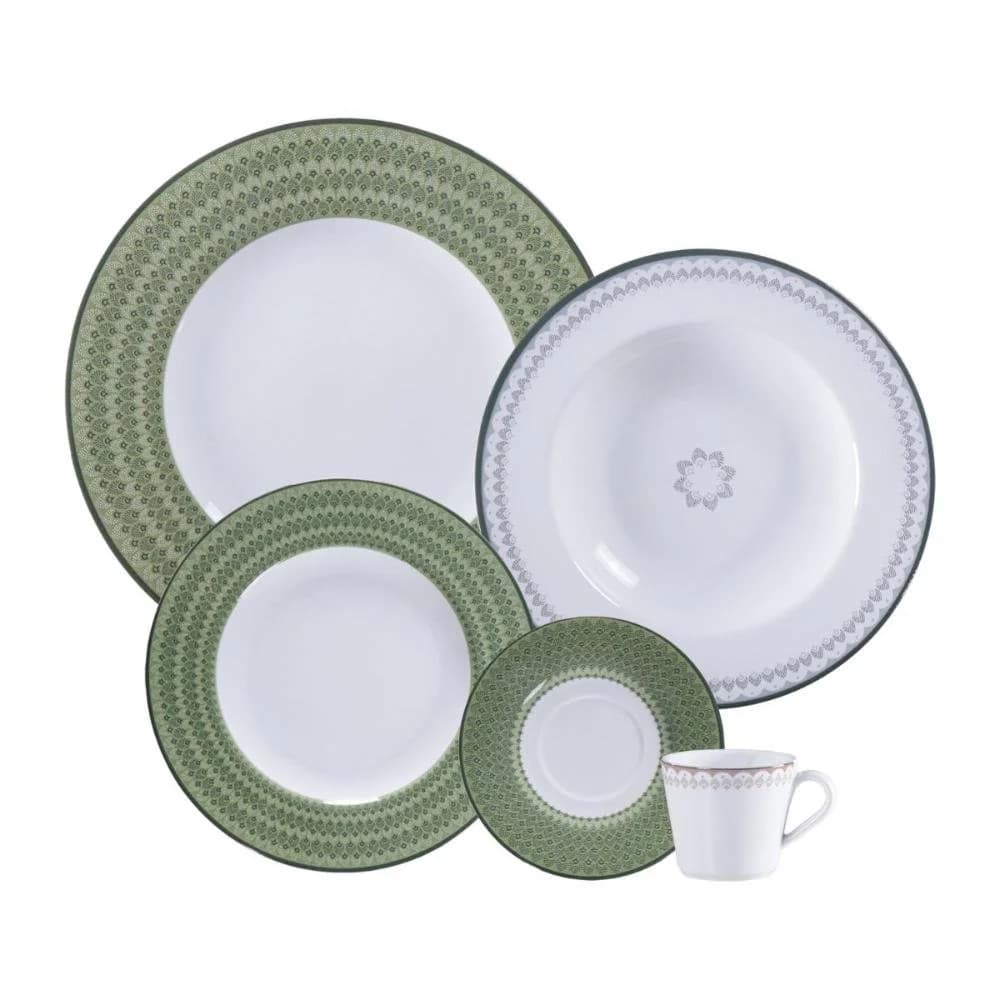 Aparelho de Jantar Zenith Porcelana 20 Peças Tramontina