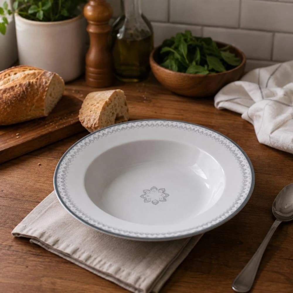 Aparelho de Jantar Zenith Porcelana 20 Peças Tramontina Porcelana · 20 peças — foto 3 de 7