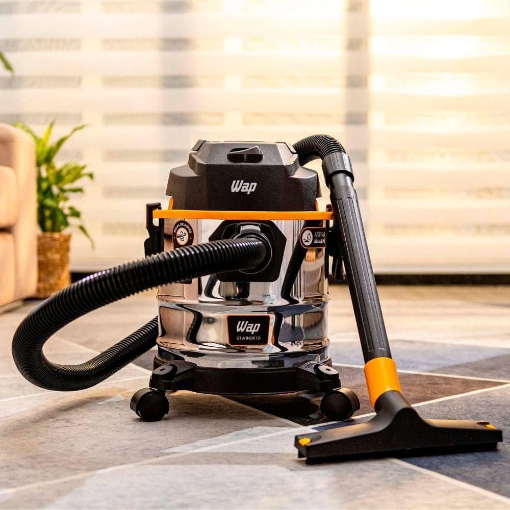ASPIRADOR DE PÓ E ÁGUA WAP GTW INOX 12i 127V — foto 3 de 15