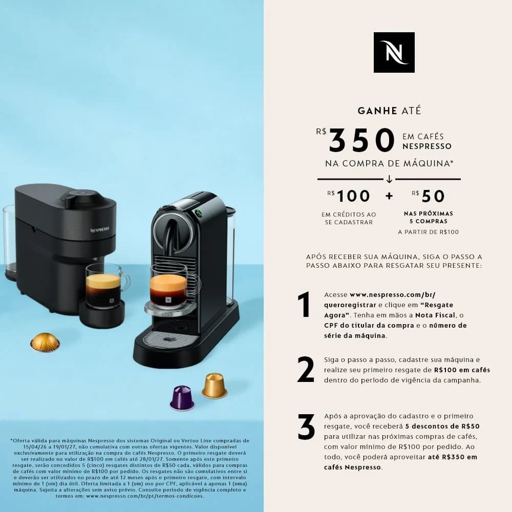 Cafeteira Nespresso Pixie CINZA TITANIO / 220V — foto 5 de 6
