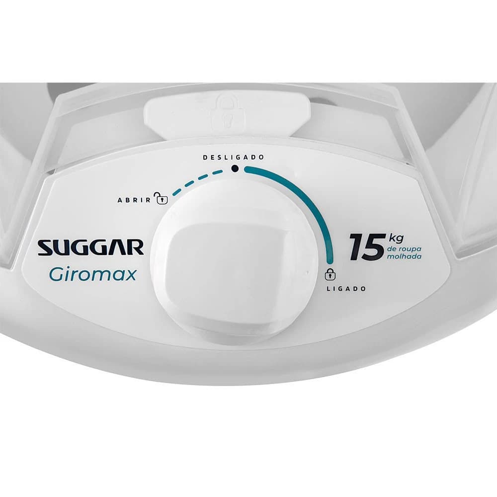 Centrifuga de Roupa CT1501BR Giromax 15kg Suggar Branco — foto 4 de 7