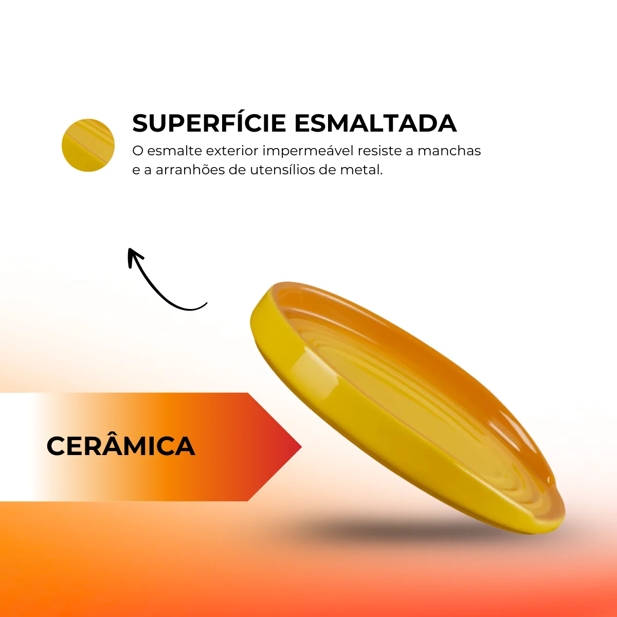 Descanso Oval de Colher de Ceramica Nectar Le Creuset Nectar / 16cm — foto 3 de 6