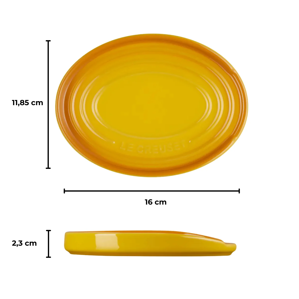 Descanso Oval de Colher de Ceramica Nectar Le Creuset Nectar / 16cm — foto 5 de 6