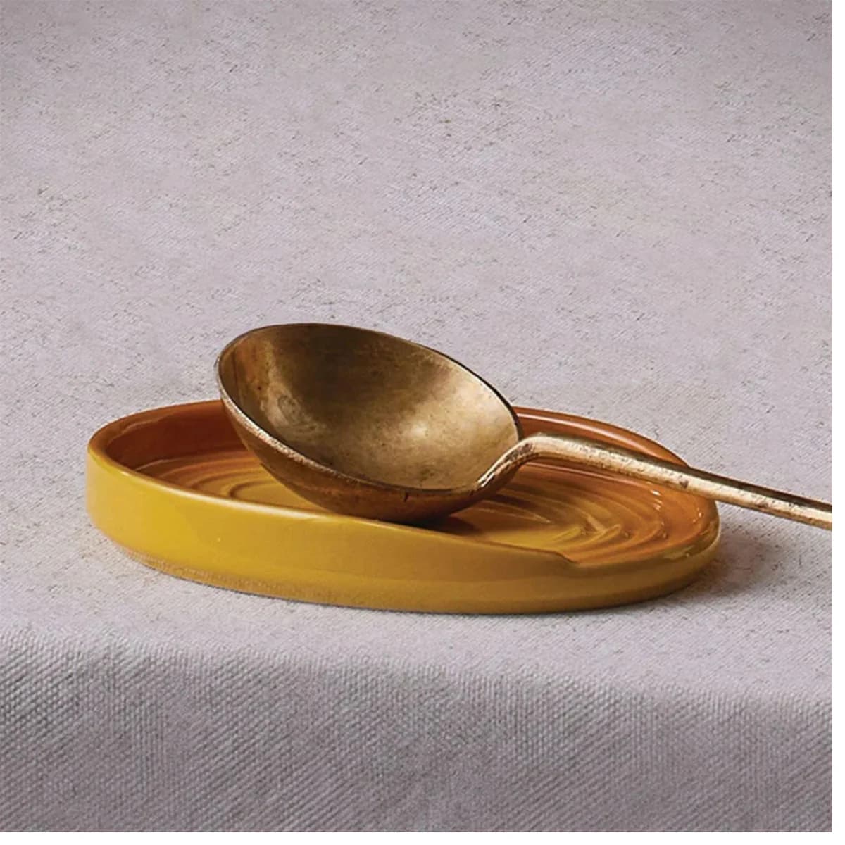 Descanso Oval de Colher de Ceramica Nectar Le Creuset Nectar / 16cm — foto 6 de 6