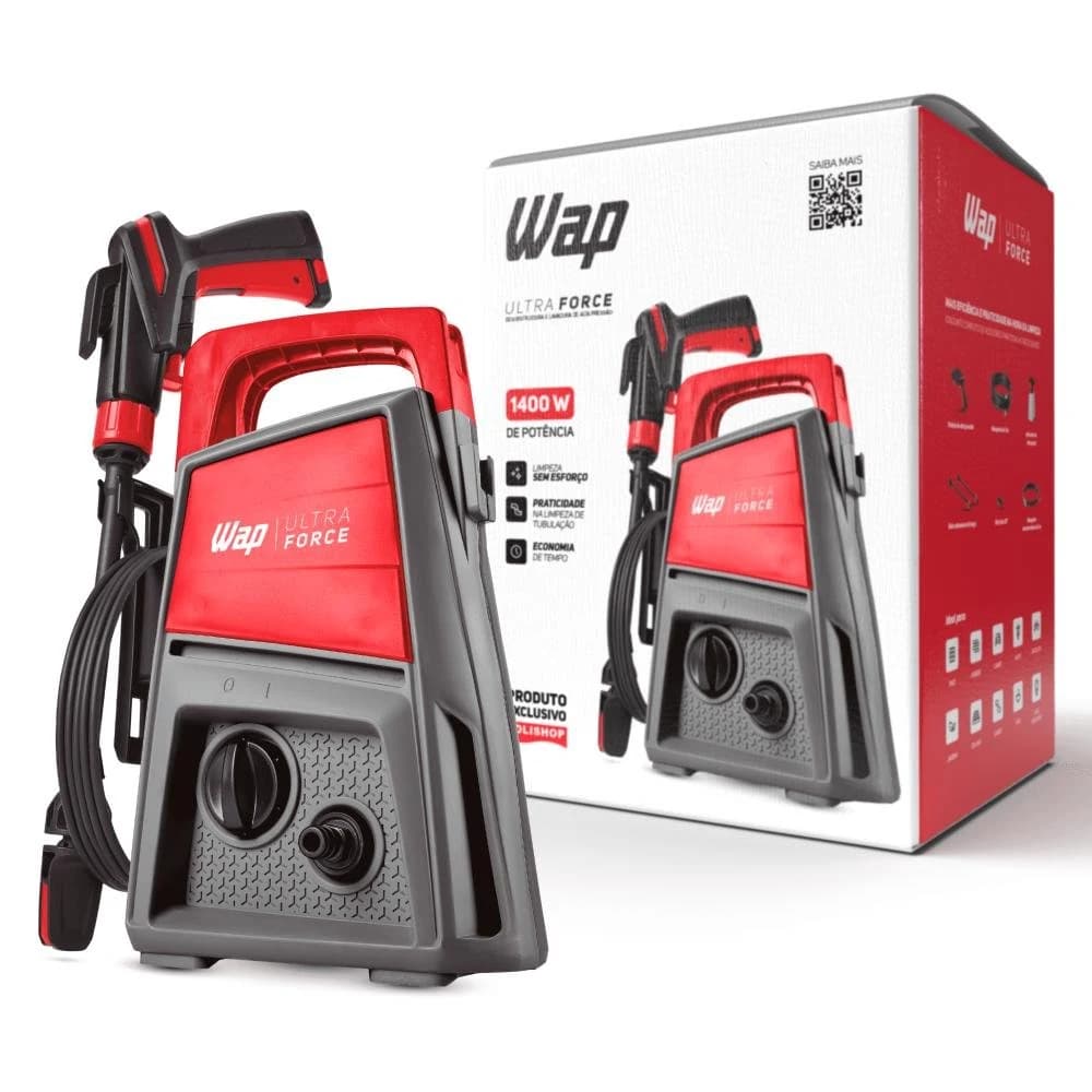 Desobstruidora de Alta Pressão 1400W 1300PSI WAP Ultra Force Padrão — foto 7 de 7