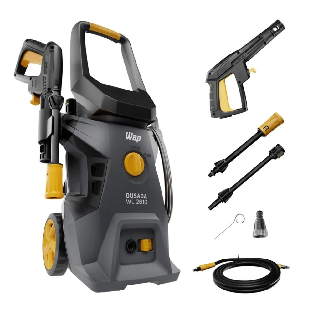 Desobstruidora Lavad Pressão Ousada Ultra WL 2610 Wap Cinza/Amarelo — foto 6 de 8