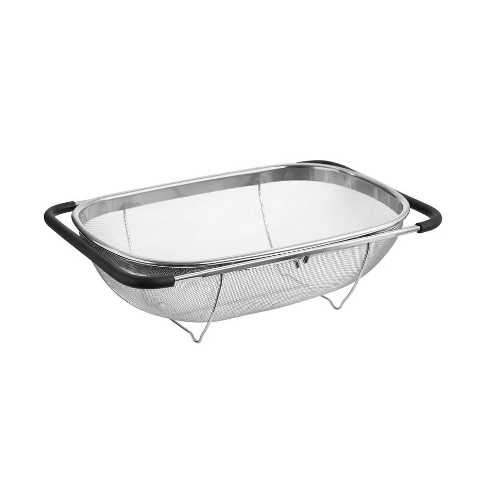Escorredor de Alimentos Ajustável Home Sytle Utile INOX — foto 2 de 3
