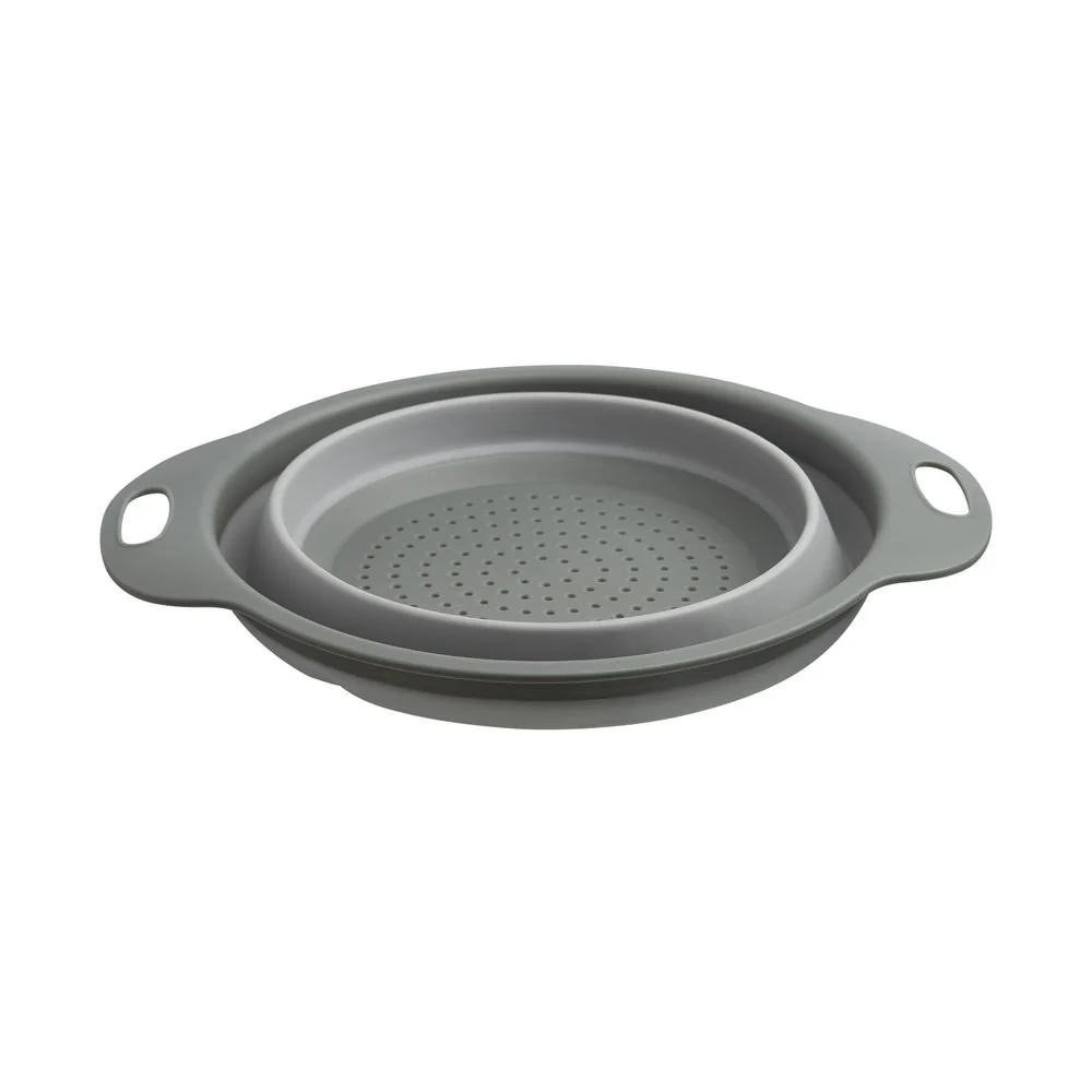 Escorredor de Alimentos Dobrável Home Style Cocinero CINZA — foto 2 de 3