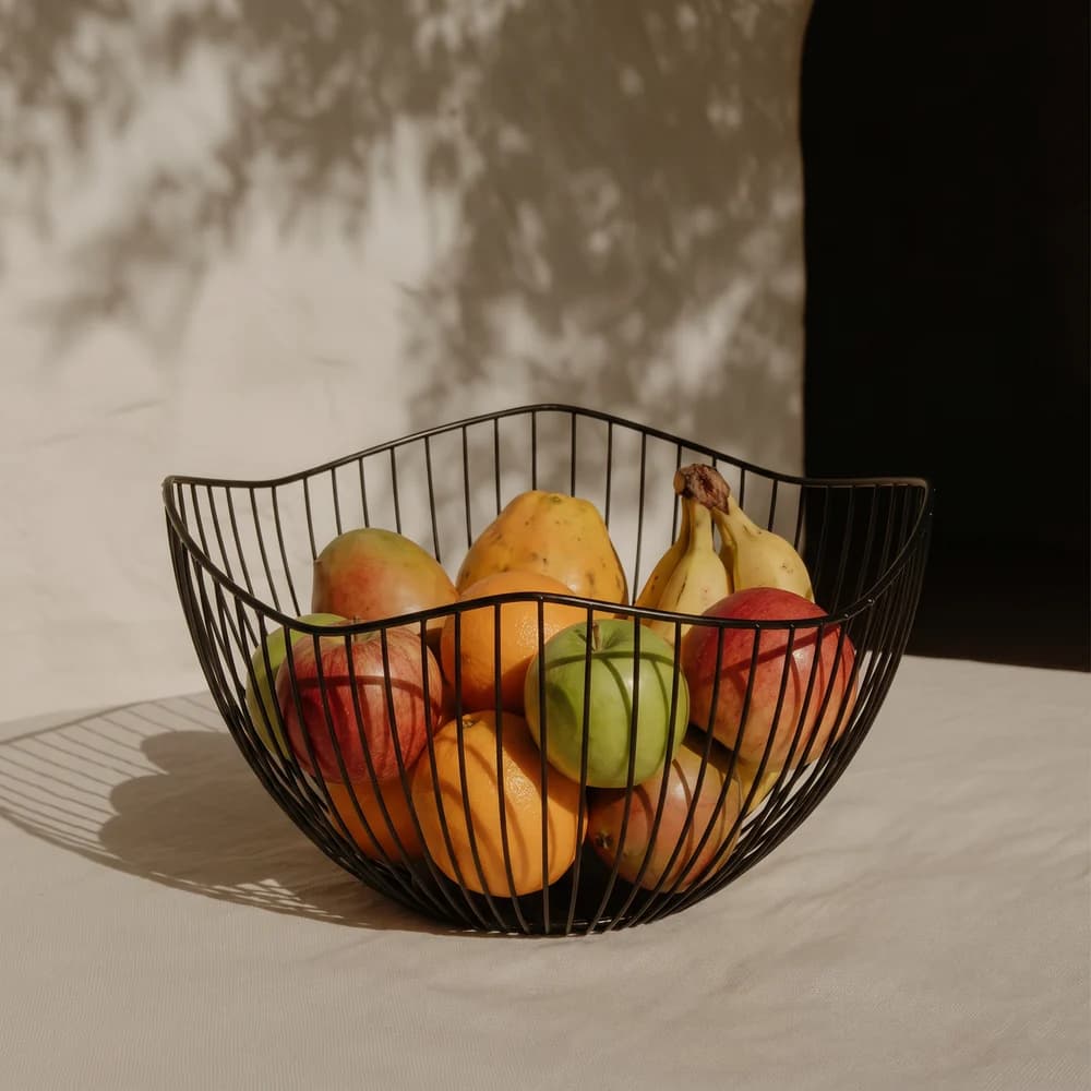 Fruteira Home Style Flux PRETO — foto 2 de 6