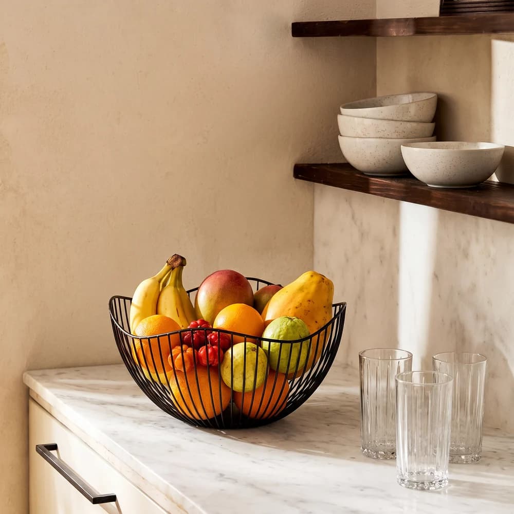 Fruteira Home Style Flux PRETO — foto 6 de 6
