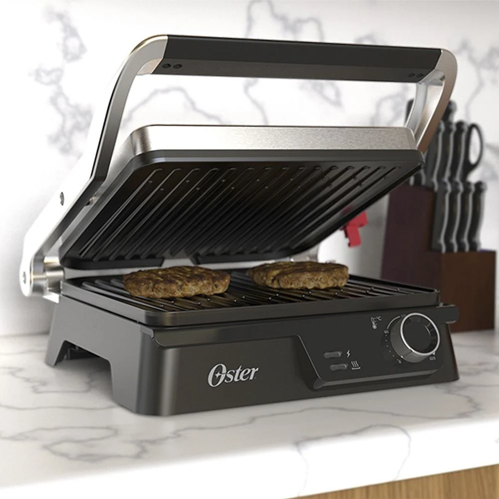 Grill Elétrico Oster Multiuso OGRL610 INOX / 127V — foto 7 de 7