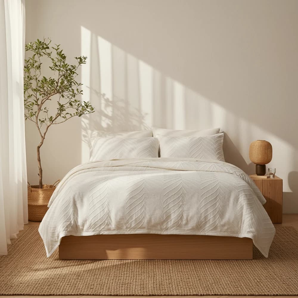 Jogo de Colcha Home Style Gras OFF-WHITE / QUEEN — foto 3 de 6