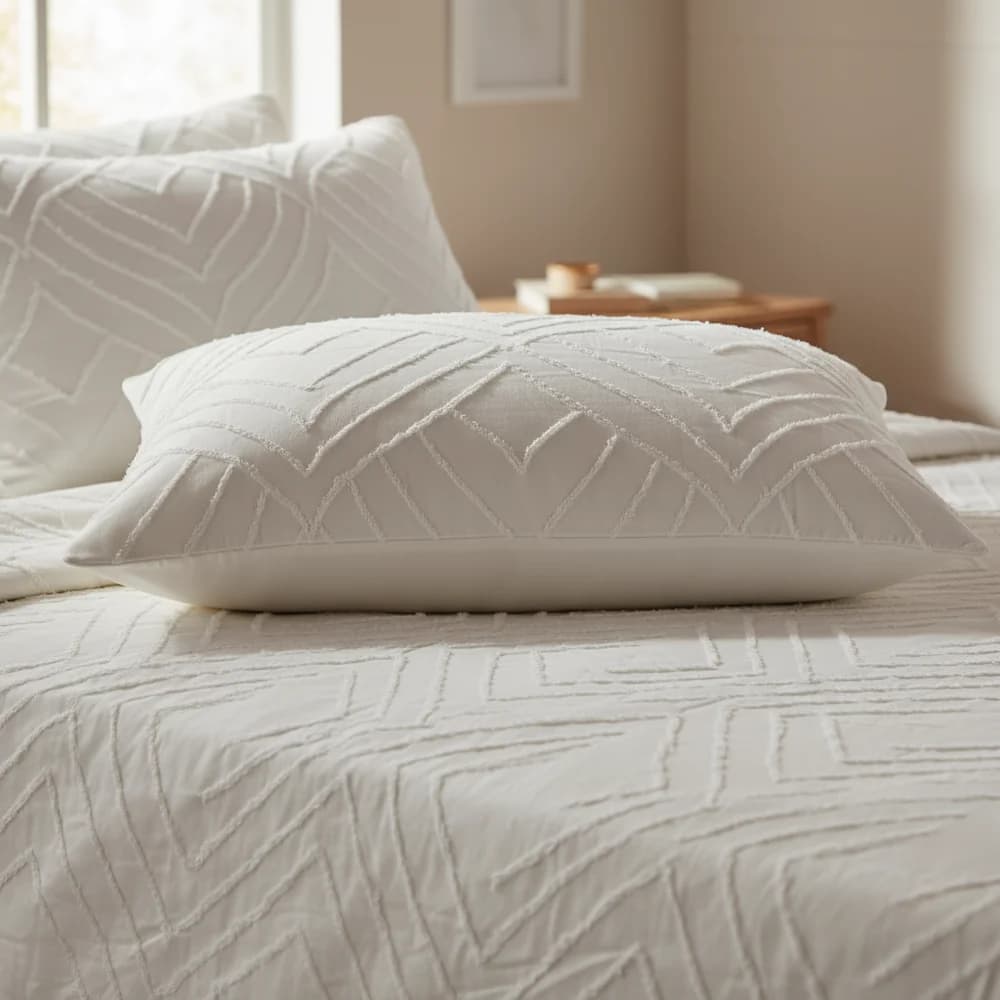 Jogo de Colcha Home Style Gras OFF-WHITE / QUEEN — foto 6 de 6
