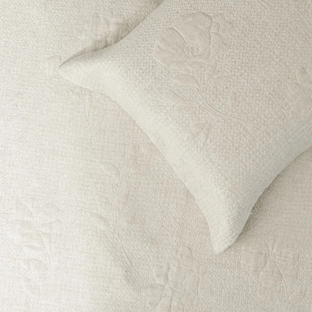 Jogo de Colcha Home Style Valence NATURAL / KING — foto 2 de 2