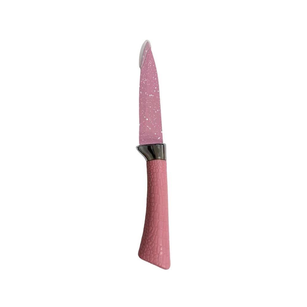 Jogo de Facas Rosa Kit com 6 Peças Beleza e Precisão para Sua Cozinha Padrão — foto 6 de 8