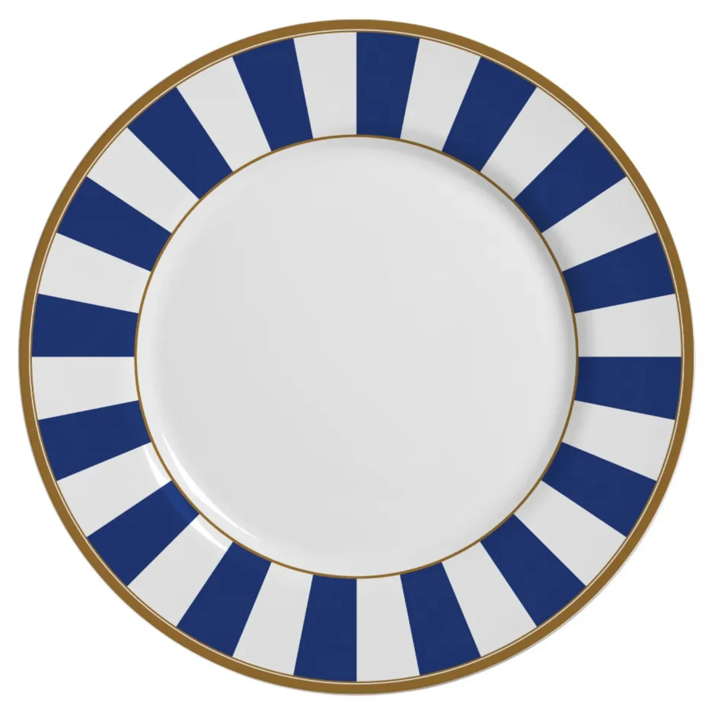 Jogo de Jantar e Chá Stripe Azul - 24 Pçs Azul · 24 peças — foto 3 de 4