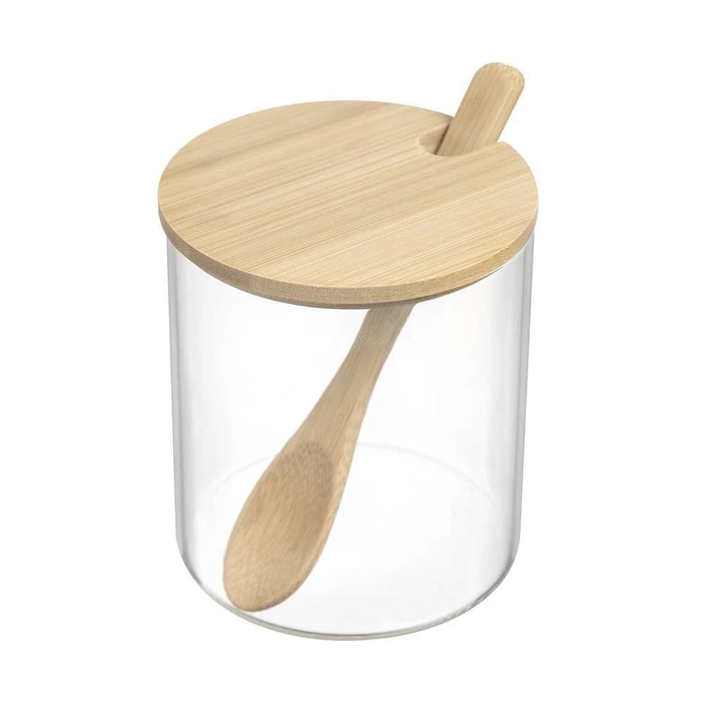 Jogo de Porta Condimentos Home Style Bambus Spoon Natural — foto 4 de 5