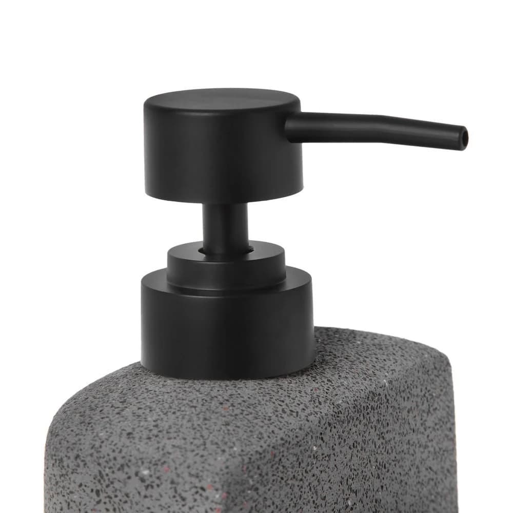 Jogo de Porta Detergente e Esponja Home Style Grain Preto — foto 2 de 2