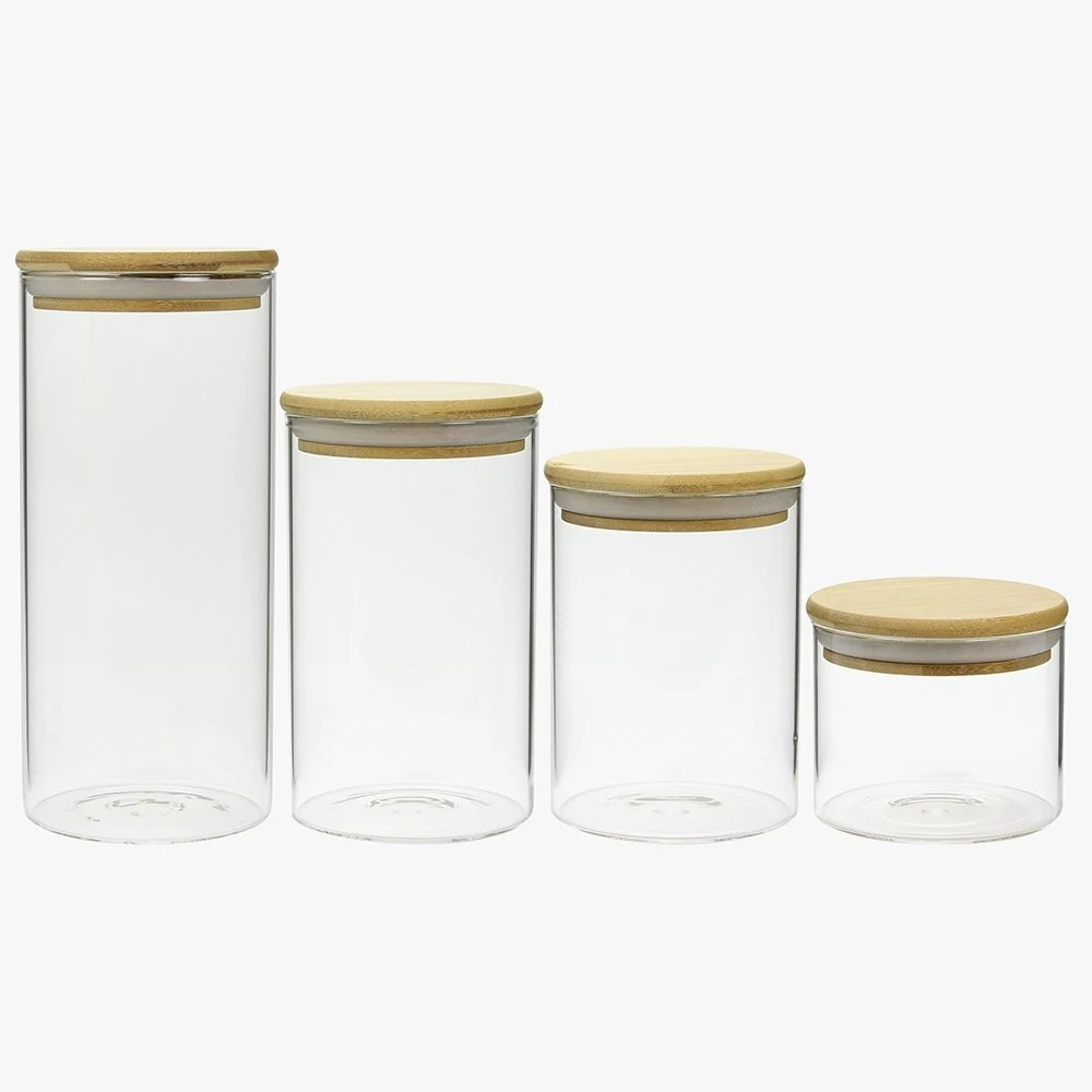Jogo de Porta Mantimento Home Style Bambus Natural — foto 3 de 4