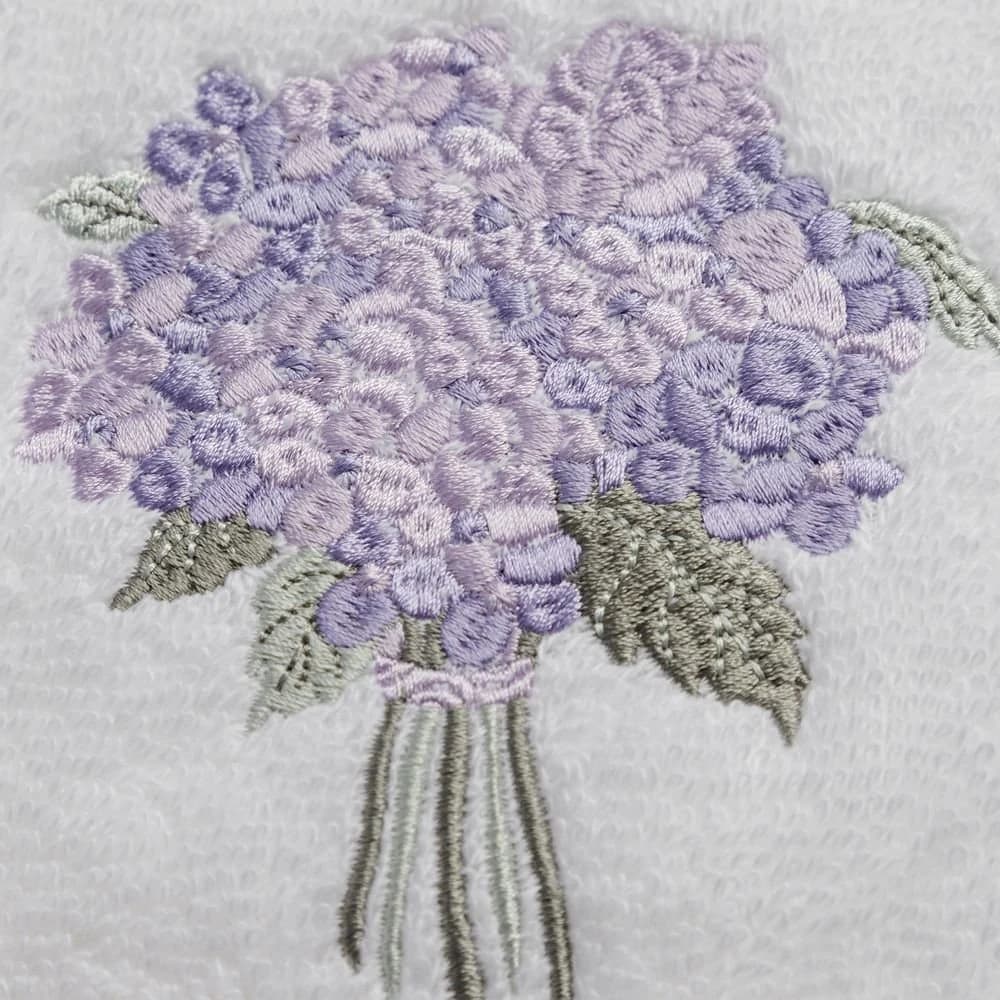 Jogo de Toalha para Lavabo Home Style by Trussardi Florene Branco — foto 2 de 4